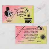 煙突クリーニング事業の名刺 名刺 (正面/裏面)