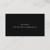 煙突クリーニング 名刺 (裏面)