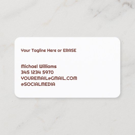 煙突クリーニング 名刺 (裏面)