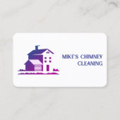 煙突クレンジング煙道クリーニング 名刺 (正面)