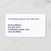 煙突クレンジング煙道クリーニング 名刺 (裏面)