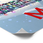 煙突サンタポスター ポスター (角)