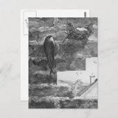 煙突スイフトと巣 ポストカード (正面/裏面)