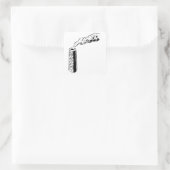 煙突ステッカー スクエアシール (バッグ)