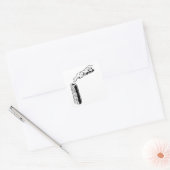 煙突ステッカー スクエアシール (封筒)