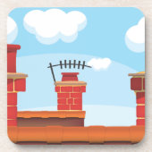 煙突ポット コースター (正面)