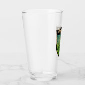 煙突ロック州パークノースカロライナのバッジ タンブラーグラス (右)