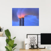 煙突双生児ポスター ポスター (ホームオフィス)