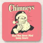 煙突実在：男は降りる気がない コースター (正面)