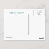 煙突岩 ポストカード (裏面)