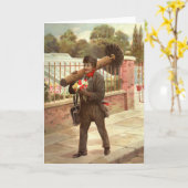 煙突広がり カード (黄色い花)