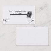 煙突広がり 名刺 (正面/裏面)