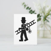 煙突掃除人 ポストカード (スタンド正面)