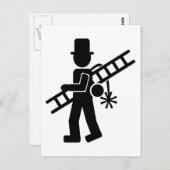 煙突掃除人 ポストカード (正面/裏面)