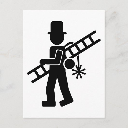 煙突掃除人 ポストカード (正面)