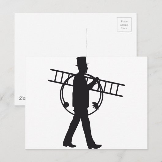 煙突掃除 ポストカード (正面/裏面)