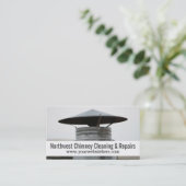 煙突掃除・修理 名刺 (スタンド正面)