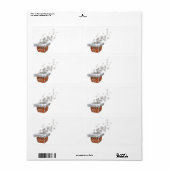 煙突 ラベル (フルシート)