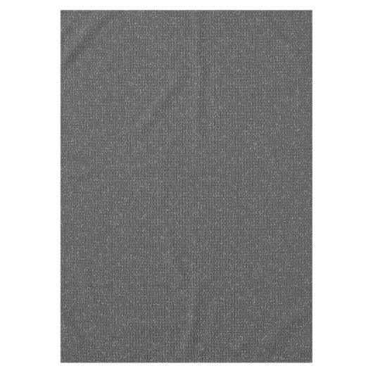 煙色のブロックの当惑の抽象芸術の細道の芸術 テーブルクロス (正面)