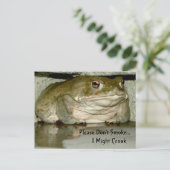 煙草はやめて...死んじゃうかもしれない ポストカード (スタンド正面)