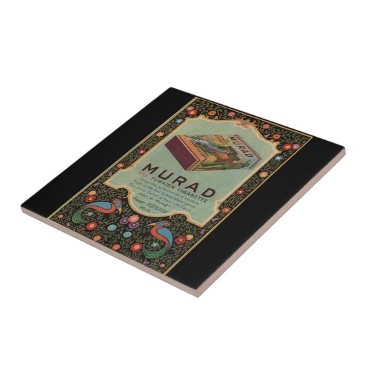 煙草をマードで売った タイル (側面)