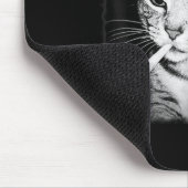 煙草を吸う子猫ギャング 笑える猫 メッセージ マウスパッド (コーナー)