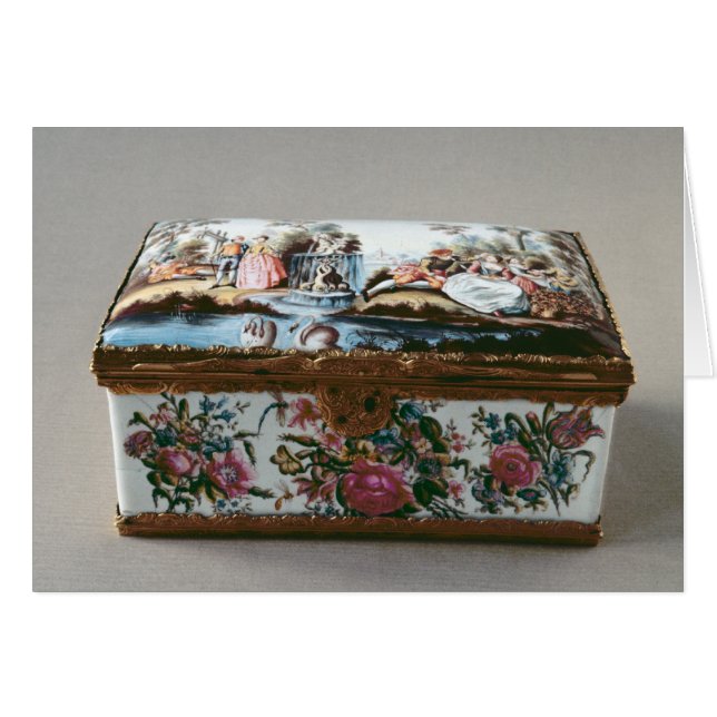 煙草入れ、c.1750 (正面横)