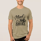 煙草吸ってもいい? トライブレンドTシャツ (正面)