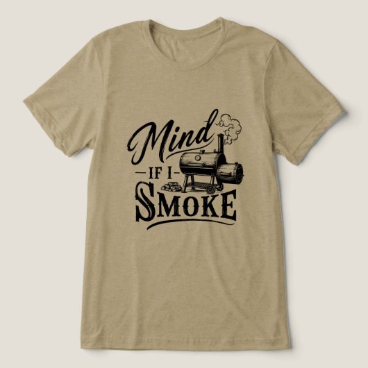 煙草吸ってもいい? トライブレンドTシャツ (デザイン正面)