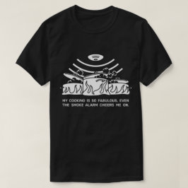煙警報料理 Tシャツ