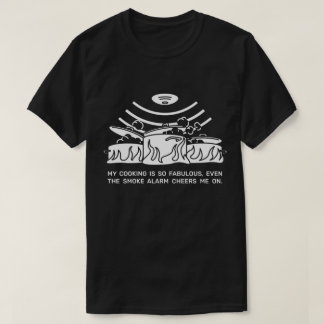 煙警報料理 Tシャツ