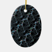煙霧 – Mandelbrot Fractal セラミックオーナメント (正面)