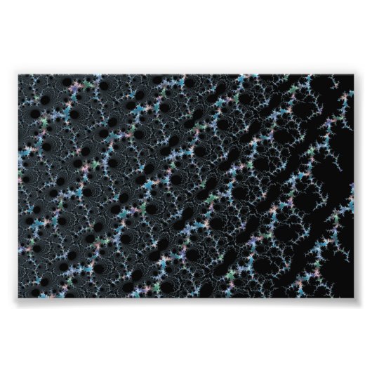 煙霧 – Mandelbrot Fractal フォトプリント (正面)