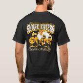 煙食べる人 Tシャツ (裏面)