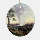 「煙」との日の出のヴィクトリア滝、か「S セラミックオーナメント (左)