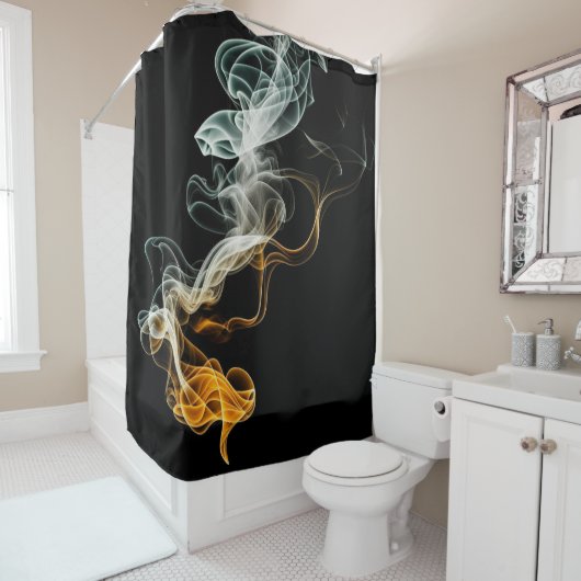 煙 シャワーカーテン (インサイチュ)
