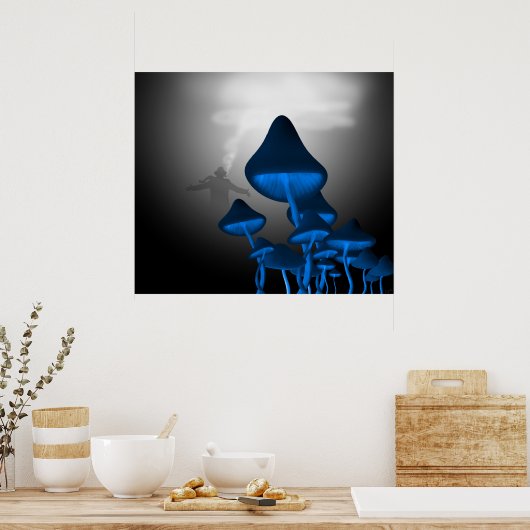 煙 ポスター (キッチン)