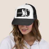 煙Dbl。 Saxmanの帽子-陰性 キャップ (インサイチュ)