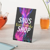 煙Vapeショップビジネス用品ガーデンフラグ 台座サイン (インサイチュ)