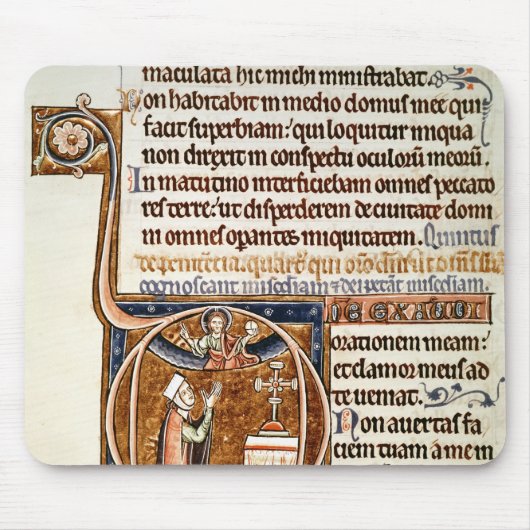 照らされたページ マウスパッド (正面)