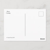 照らされた書道の友情の引用文Socrates ポストカード (裏面)