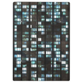 照らされた窓パターン クリップボード (裏面)