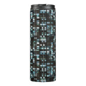 照らされた窓パターン タンブラー (裏面)