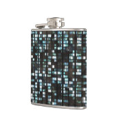 照らされた窓パターン フラスク (左)