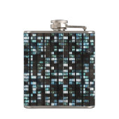 照らされた窓パターン フラスク (裏面)