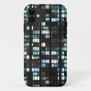 照らされた窓パターン iPhone 11 ケース