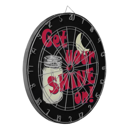 照らす ダーツボード (正面左)