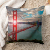 照る日曜日のゴールデンゲートブリッジ クッション (ブランケット)