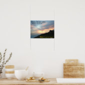 照れよ！サンセットビーチシーンポスター ポスター (キッチン)