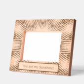 照パーソナライズされたり輝く君は僕の照り輝きだ レーザー彫刻フレーム (左)